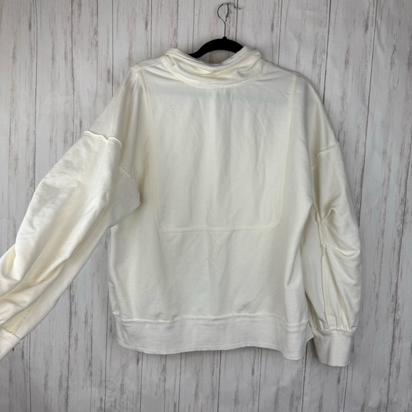 Free people movement white cream sweatshirt Medium - Picture 2 of 9
